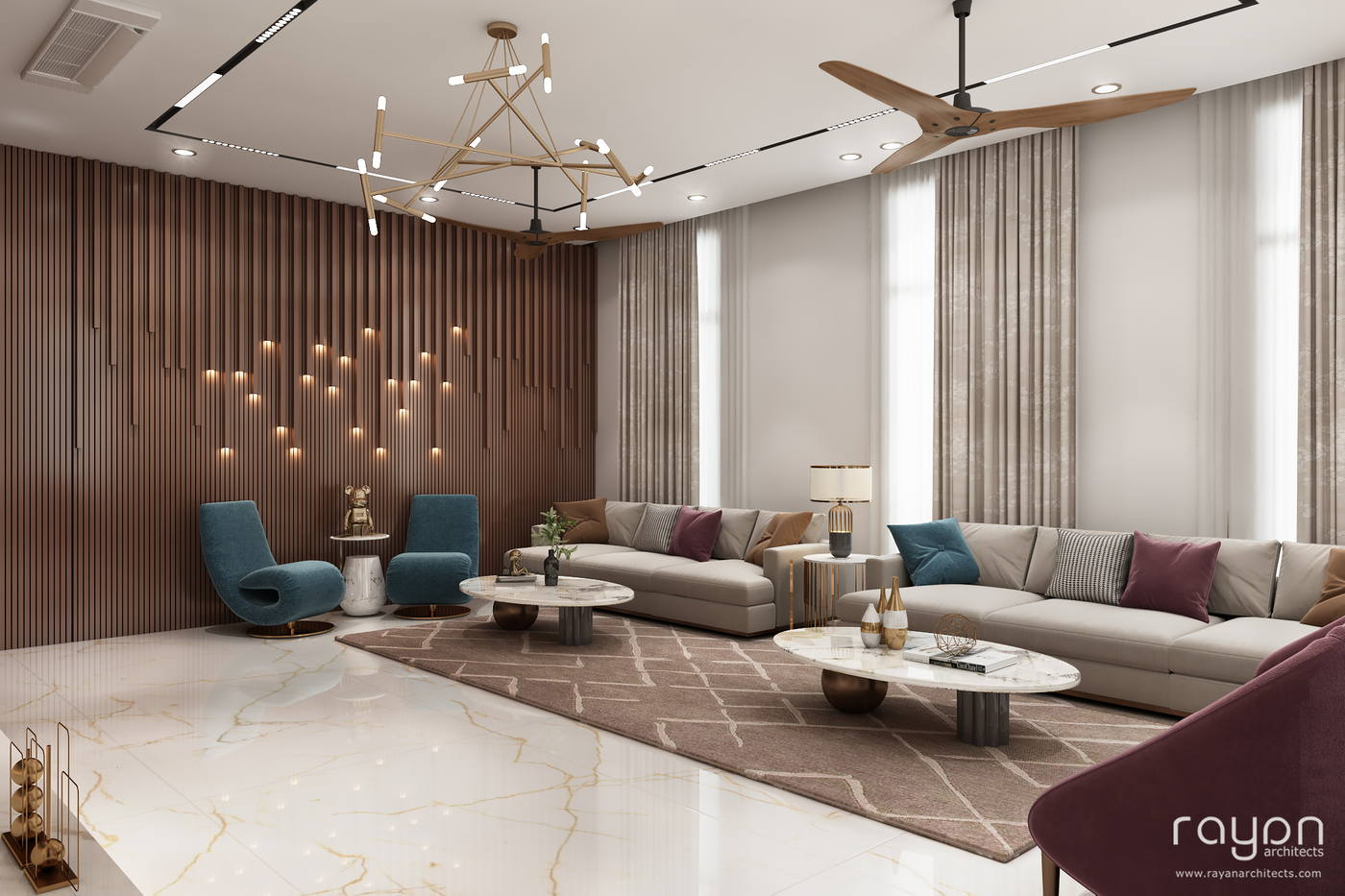 Madhan Residence, living