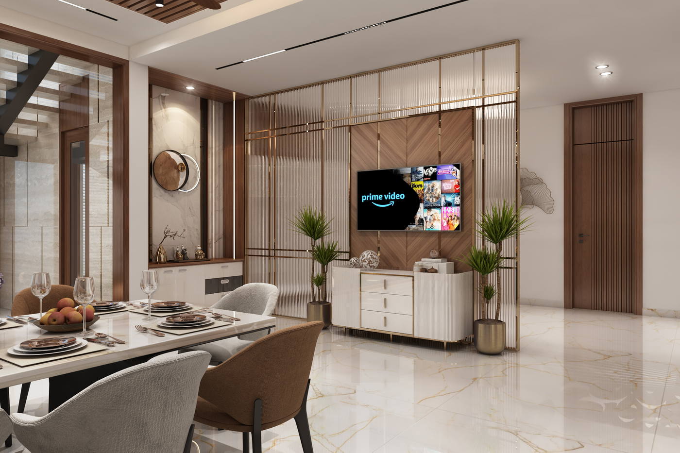 Madhan Residence, dining