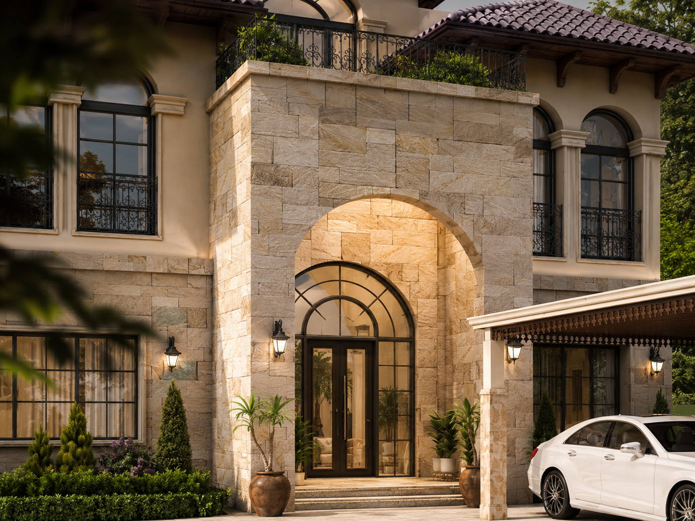 Narpavi Residence, day view