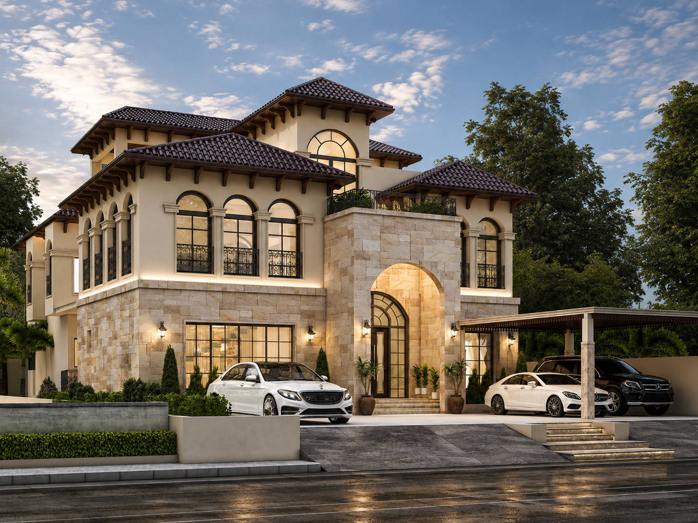 Narpavi Residence, day view