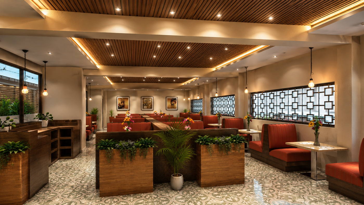 Ramratna Residency, off top restaurent interior