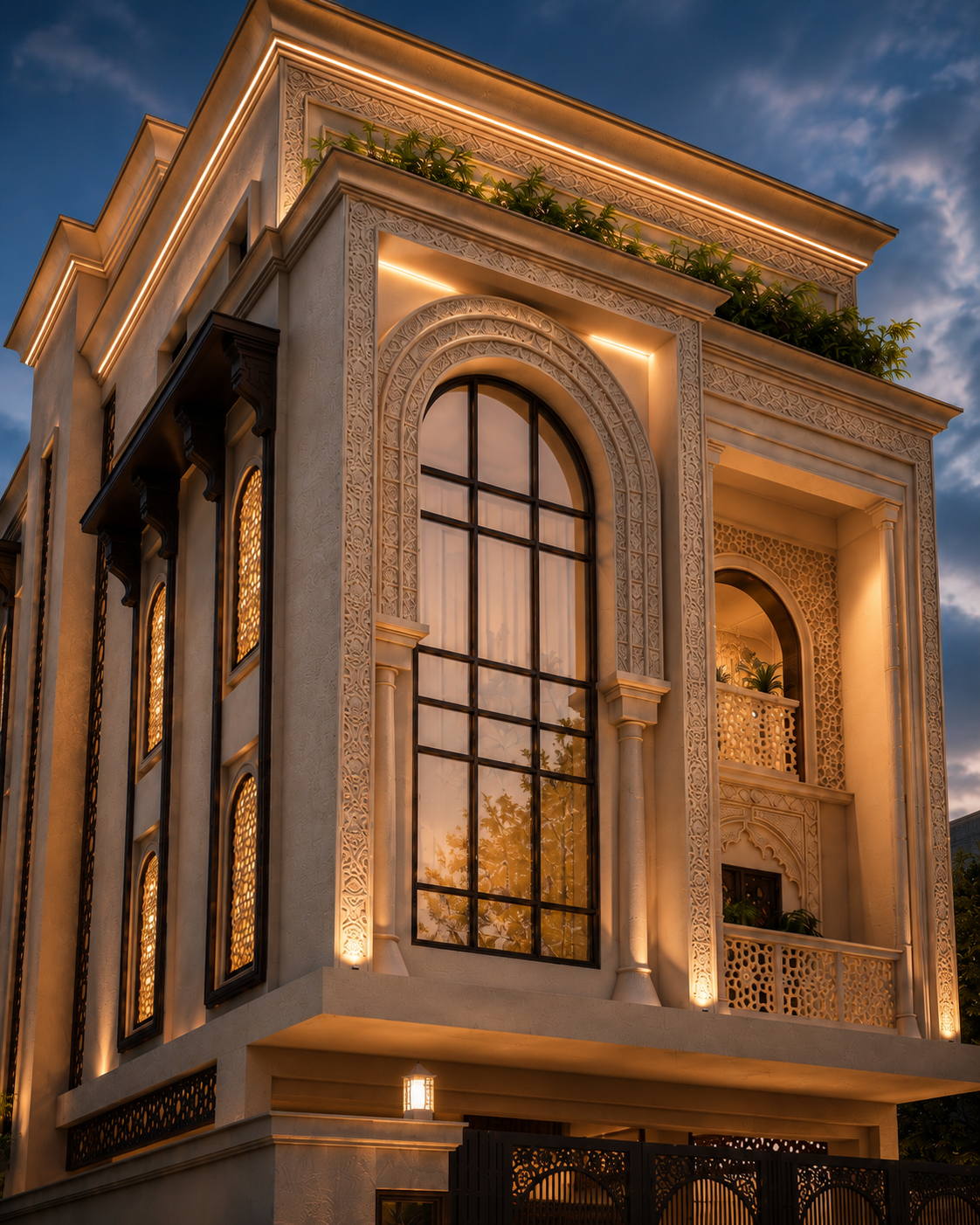 Sulaiman Residence, exteriors