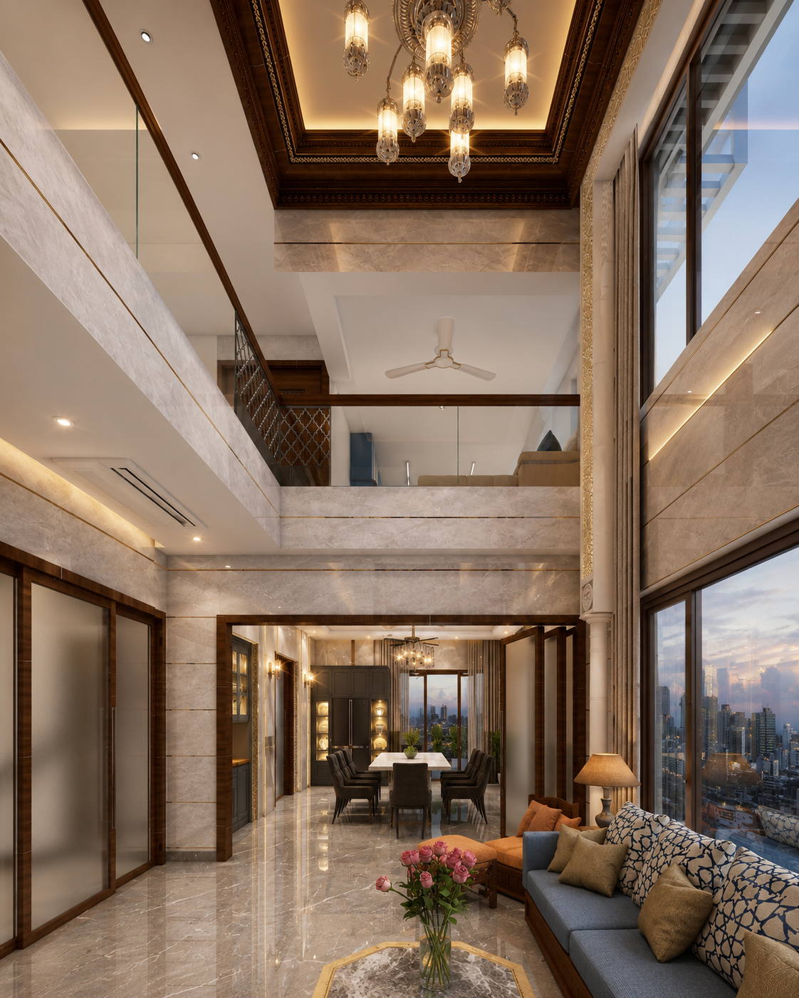 Sulaiman Residence, ground floor living room