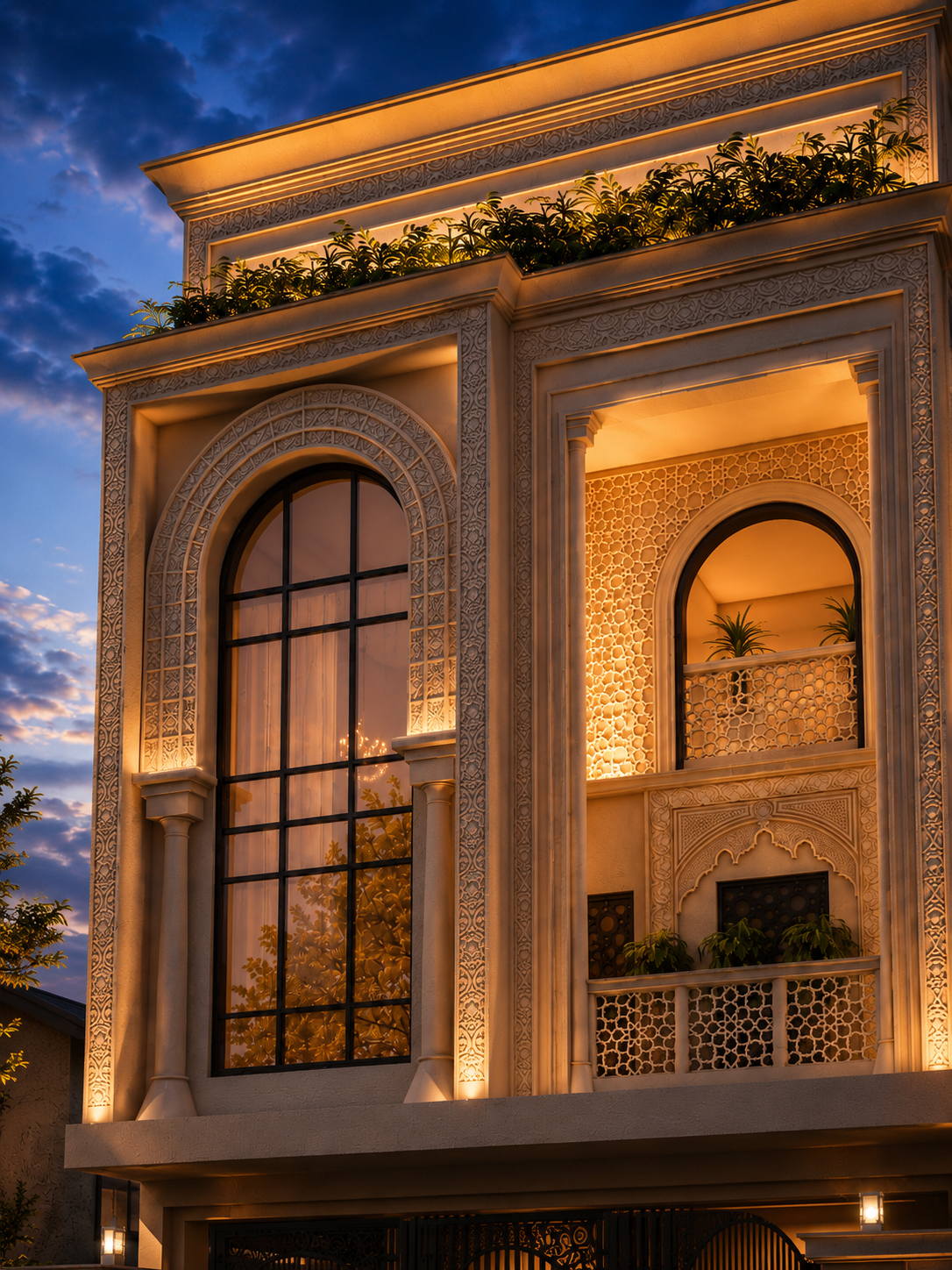 Sulaiman Residence, exteriors