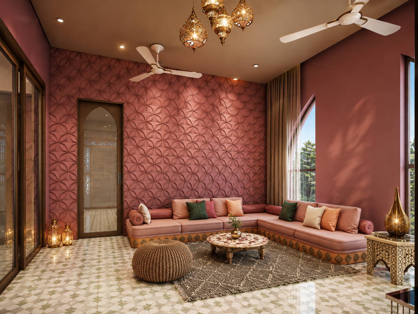 Sulaiman Residence, guest lounge ground floor