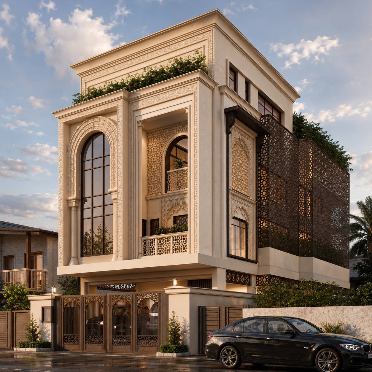 Sulaiman Residence, exteriors