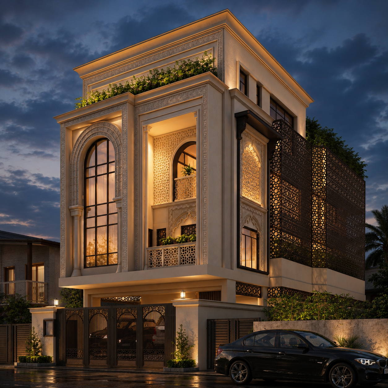 Sulaiman Residence, exteriors