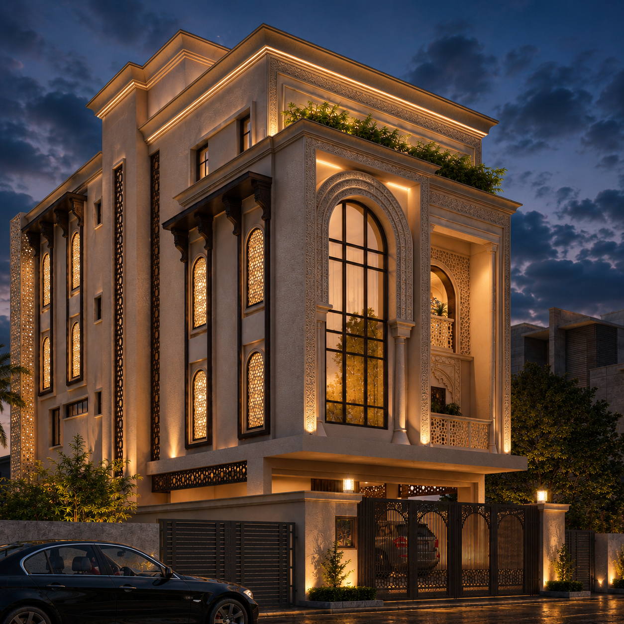 Sulaiman Residence, exteriors