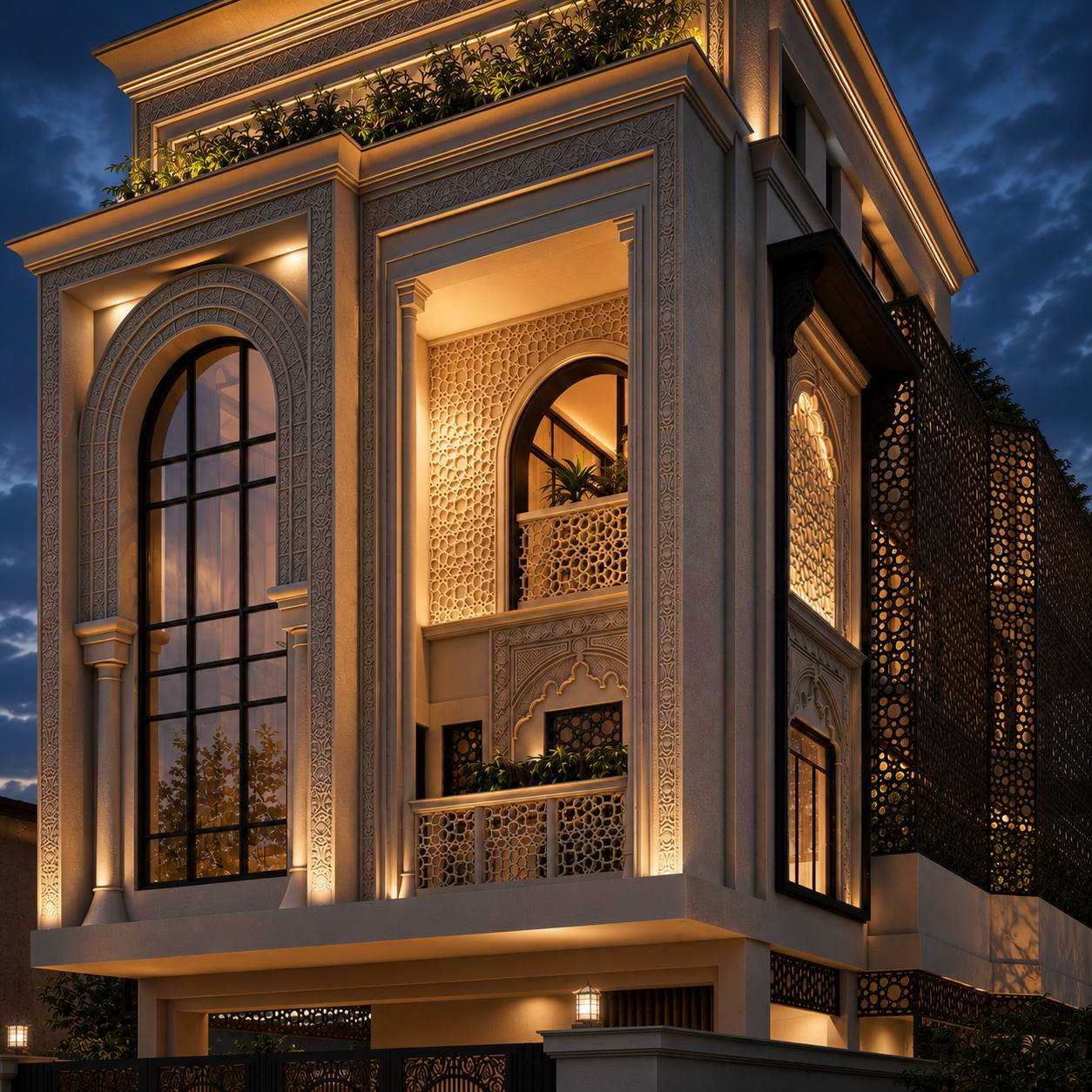 Sulaiman Residence, exteriors