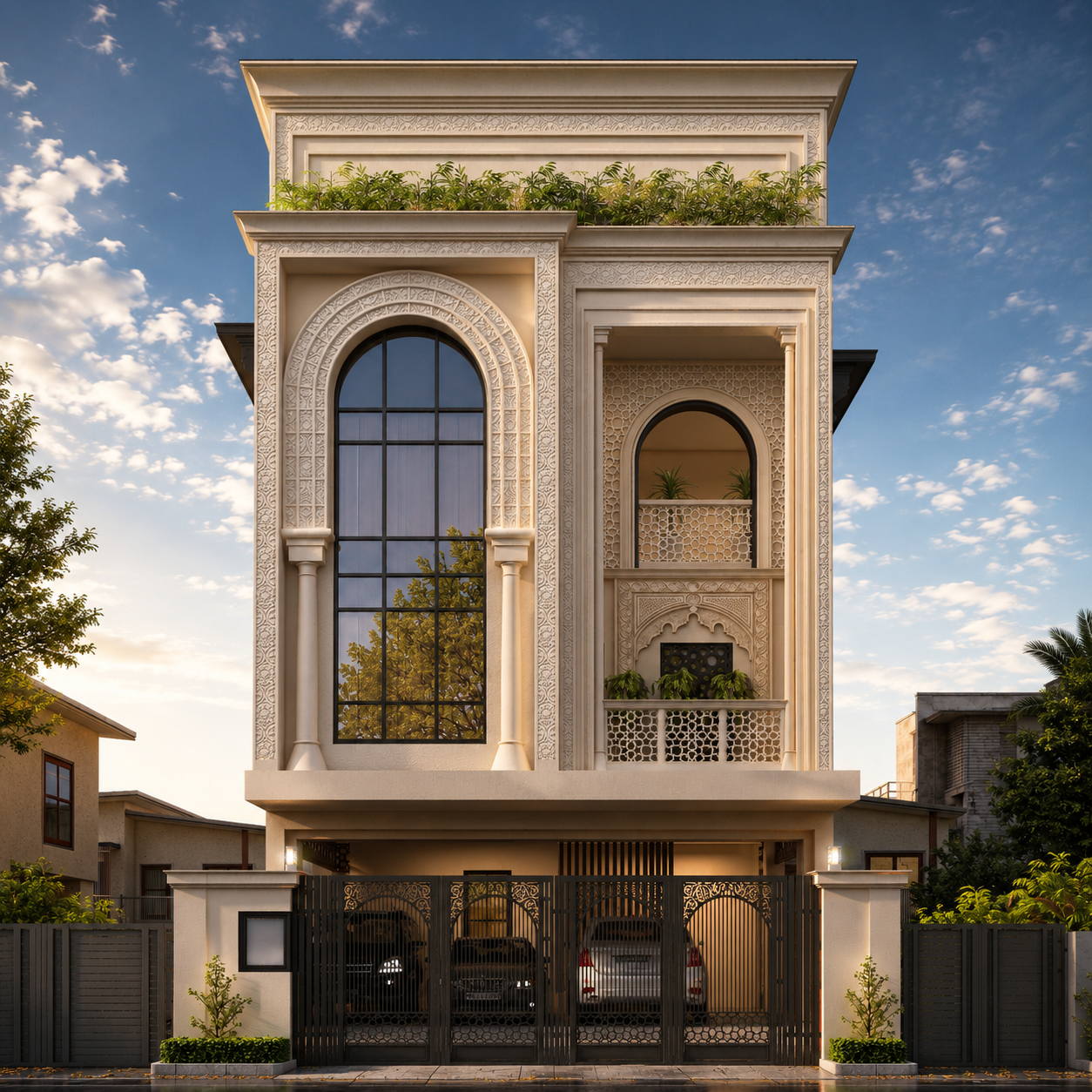 Sulaiman Residence, exteriors