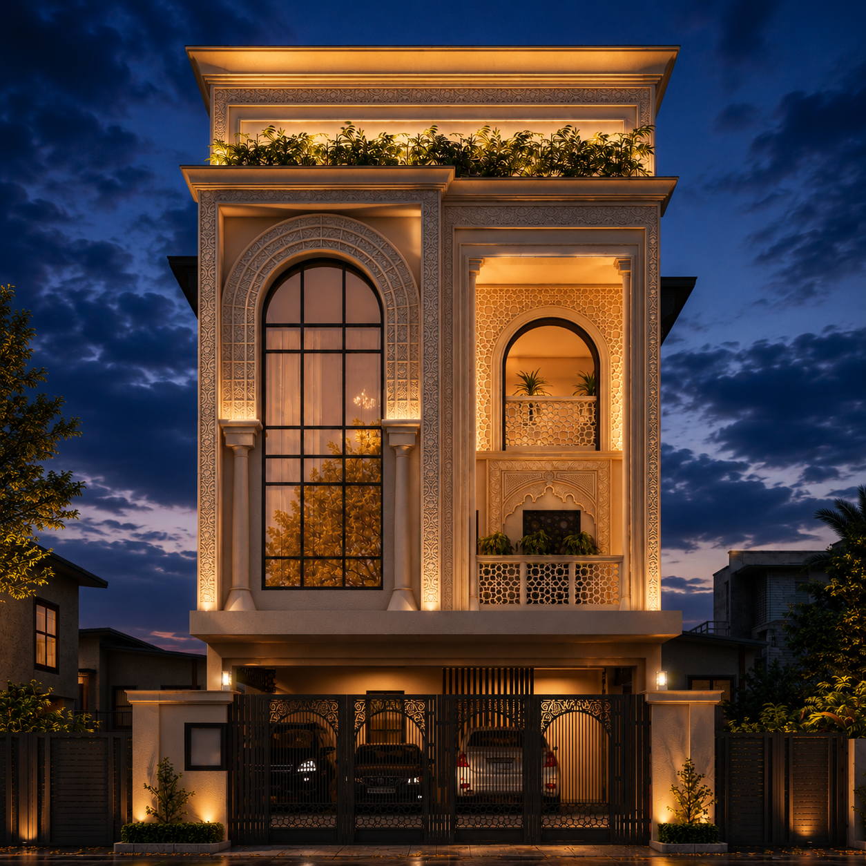 Sulaiman Residence, exteriors