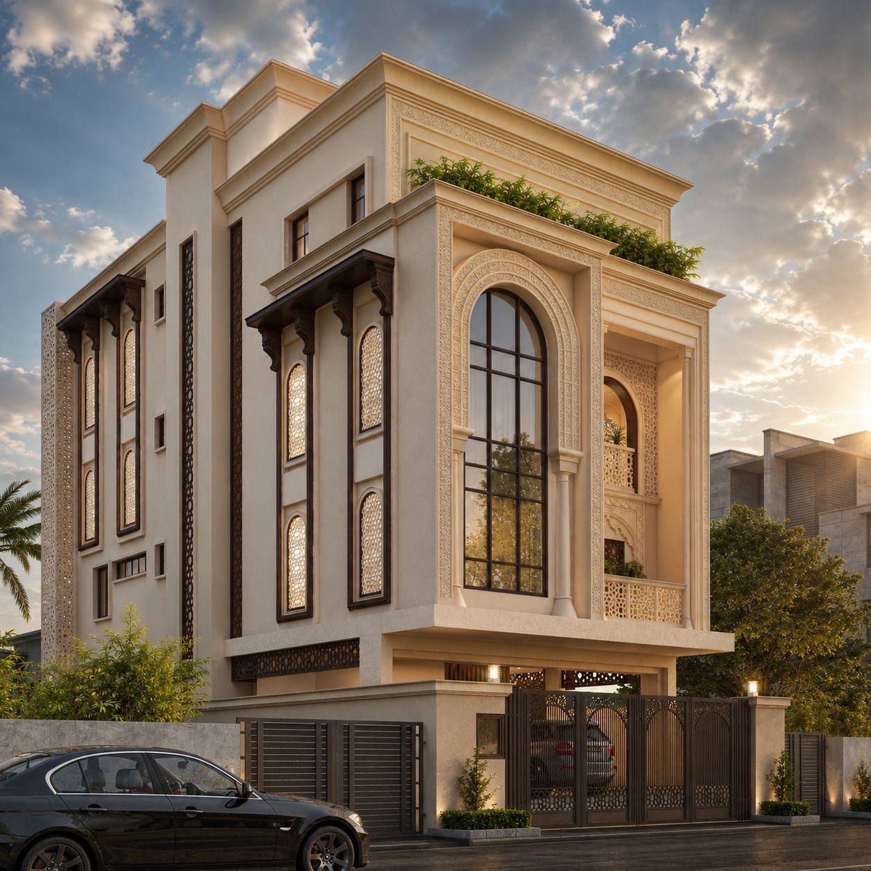 Sulaiman Residence, exteriors