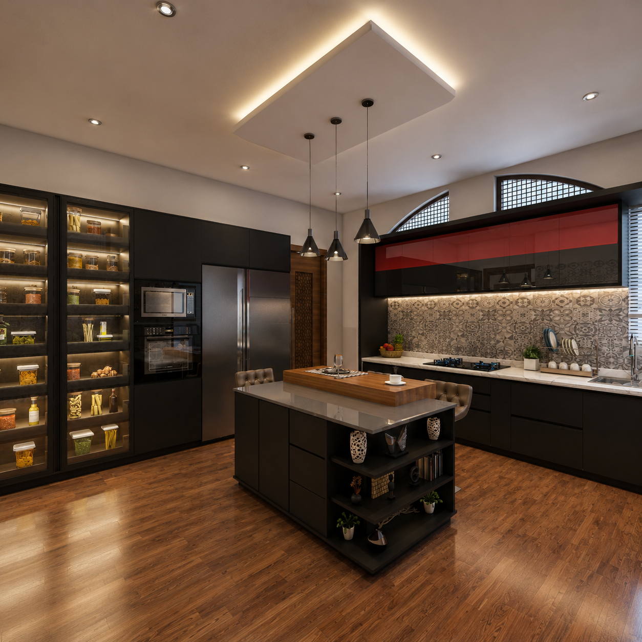 Sulaiman Residence, first floor kitchen