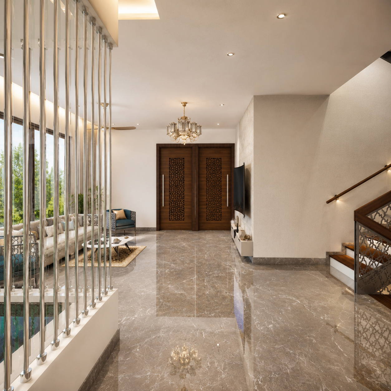 Sulaiman Residence, living room