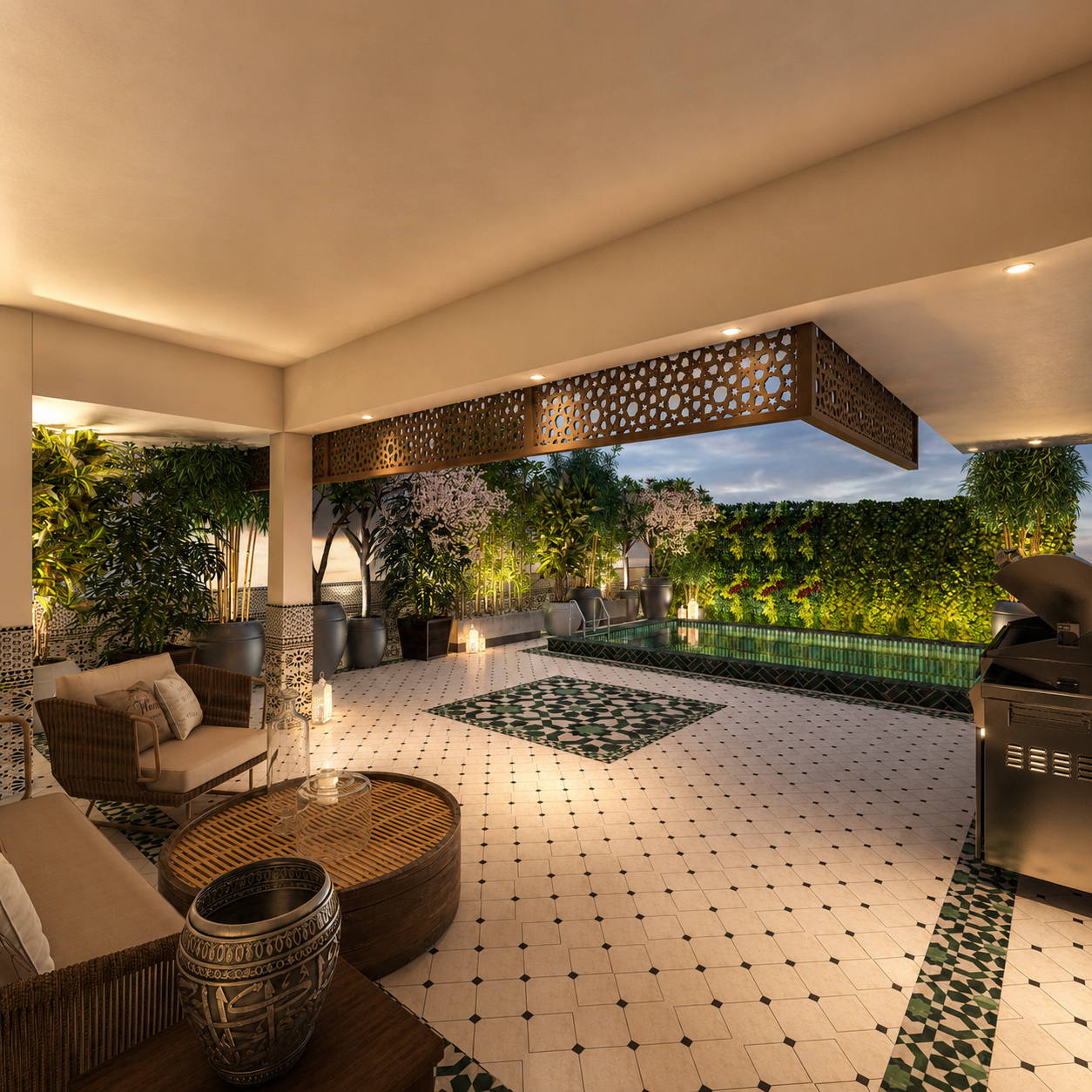 Sulaiman Residence, swimming pool