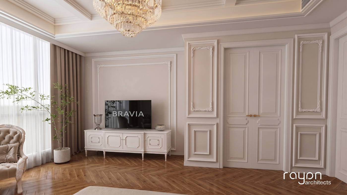 Vijay Metha Residence, masterbedroom