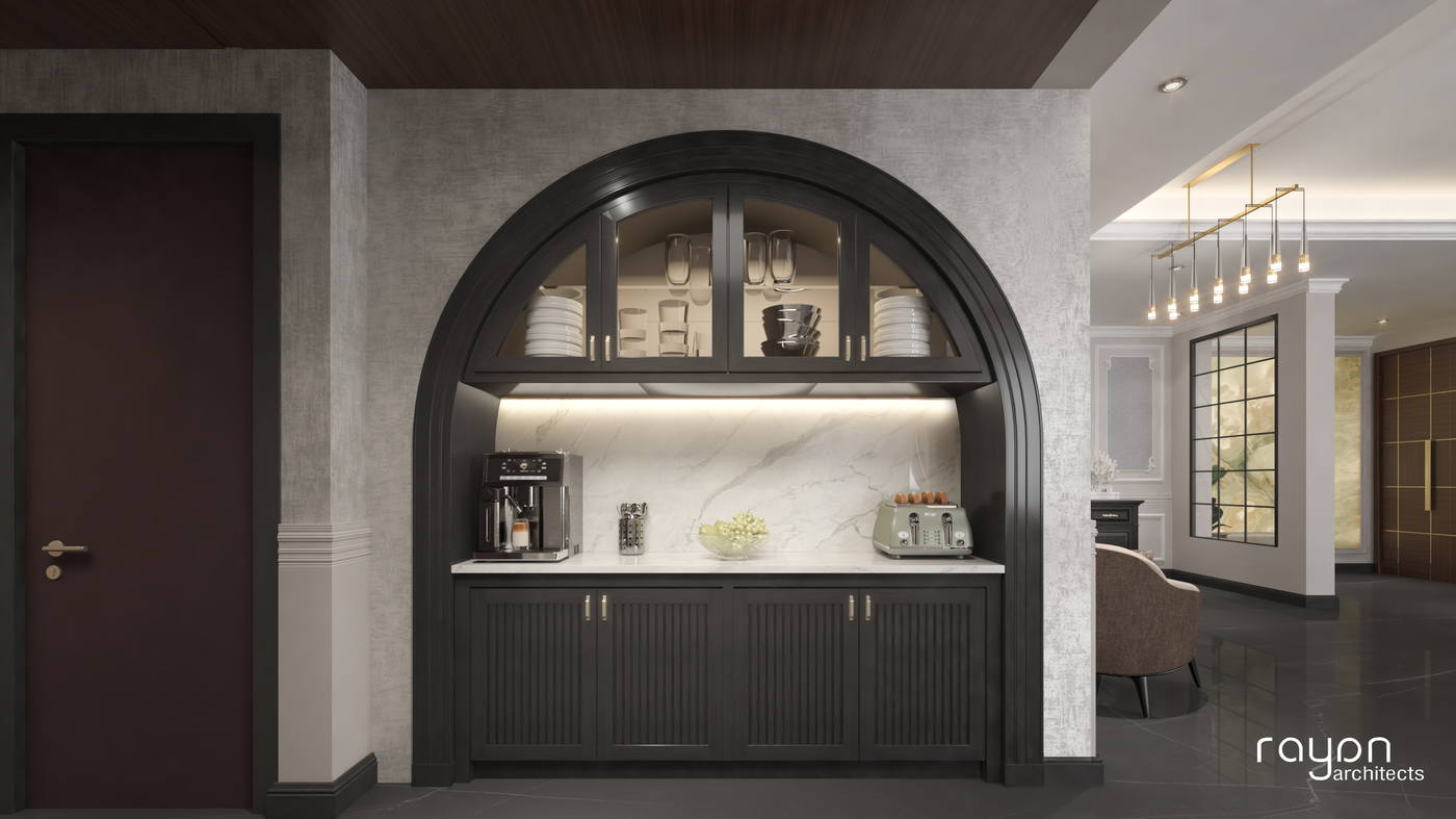Vijay Metha Residence, living